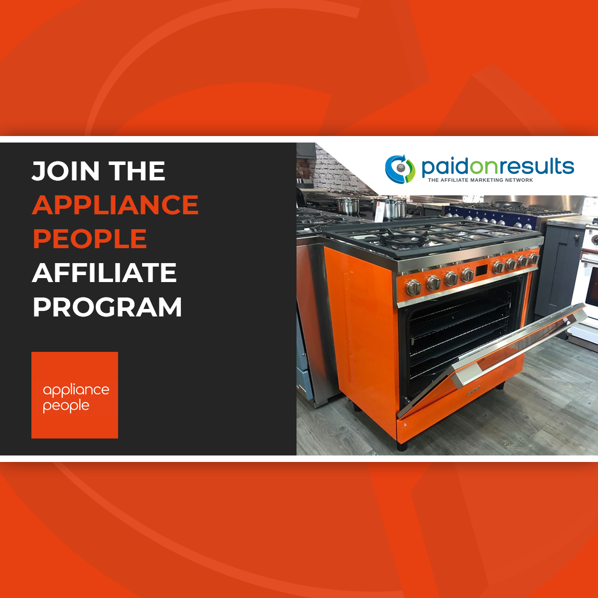 Appliance People Affiliate Marketing Program by Paid On Results